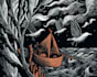 unique linocut illustrations handcrafted digital