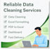 do data cleaning, data formatting and excel work professionally