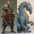 dnd character art and dnd character art