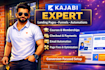 website development funnel landing page and automation of kajabi
