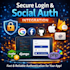 implement fast secure authentication , social login integration