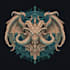 do mythical beasts, monsters, fantasy logo or illustrations