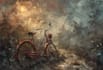 paint your cycle oil painting style