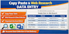 do accurate copy paste and web research