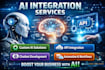 do ai integrations with laravel, nodejs, react, vuejs, openai, ai voice agents