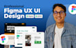 design a modern high converting landing page UI UX in figma
