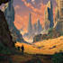 draw anime background, 2d environment, landscape