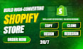 copy clone and duplicate shopify store