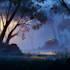 design 2d game concept art background and environment