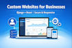 create your business website