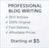 write SEO blog posts and articles fast