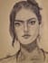 create a hand drawn pencil portrait sketch