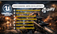 unreal engine game development ue5 blueprint multiplayer unity mobile game fix