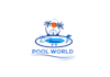 create attractive and imagination pool service logo design