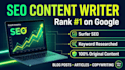 write SEO articles and blog posts with keyword research that rank higher