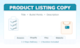 write product descriptions and bullet points
