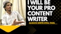write website content and blogs in english