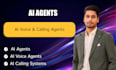 build custom ai agents and ai voice calling agents
