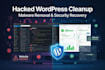 remove malware from hacked wordpress site and secure it
