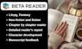 do beta read manuscript feedback litrpg