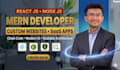 develop scalable node js and react web applications
