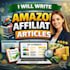 write amazon affiliate articles