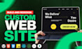 do full stack website development as full stack, front end web developer