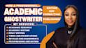 expert academic writer, essay editing, academic research, academic ghostwriter