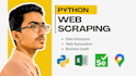 provide python web scraping and data extraction