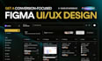 design a modern figma UI UX for your website, mobile app, or saas dashboard