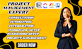 setup notion template monday clickup trello dashboard workflow automation expert