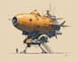 draw you sci fi and spaceship design