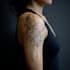 draw a geometric tattoo design