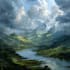 do fantasy landscapes and scenery art