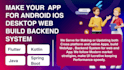 fix bugs and crashes of mobile apps improve performance integrate payments