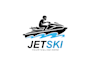 create wonderful and excellent jet ski logo design
