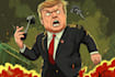 do a political cartoon art