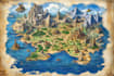 fantasy map dnd map rpg fantasy map illustration