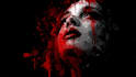 draw bloody horror illustration