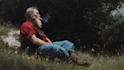 make artistic oil painting