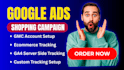 set up adwords ads manager campaign google shopping ads shopify ads