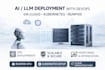 deploy ai llm applications with devops on cloud, kubernetes and runpod