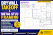 do drywall takeoff and metal stud framing estimate