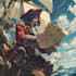 design cute pirate anime character art