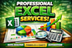 create excel dashboard and kpi reports and data analysis