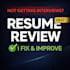 review and improve your resume to get more interviews