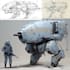 design proffesional robot logo