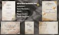 design elegant wedding invitations, welcome signs, and custom cards