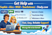 do sophia, alex, wgu, touchstones, studycom