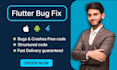 do flutter bug fix and fix errors and crashes in your flutter app